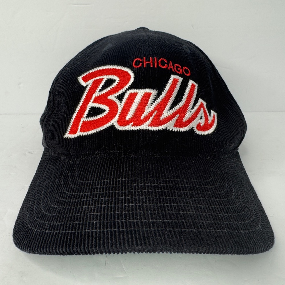 Mitchell & Ness NBA Chicago Bulls Hardwood Classics Black Adjustable Hat